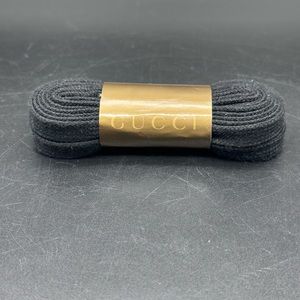 Gucci shoelaces‎ black